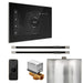 Mr. Steam Residential XButler Steam Shower Max Linear Control Package Brushed Nickel
