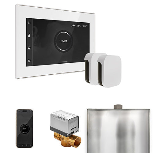 Mr. Steam Residential XButler Steam Shower Max Control Package White
