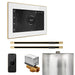 Mr. Steam Residential XButler Steam Shower Linear Control Package Polished Brass
