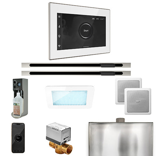 Mr. Steam Residential XDream Steam Shower Max Linear Control Package Polished Nickel
