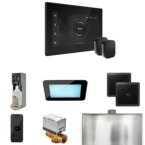 Mr. Steam Residential XDream Steam Shower Max Control Package Matte Black
