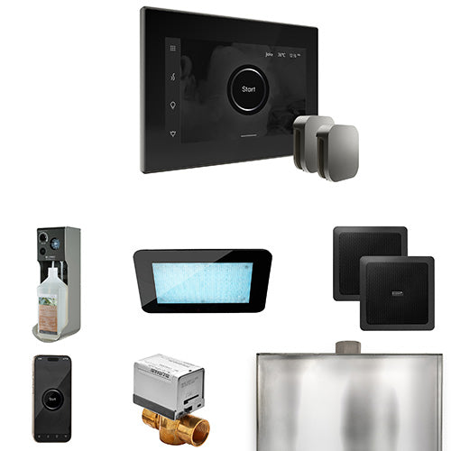 Mr. Steam Residential XDream Steam Shower Max Control Package Satin Steel
