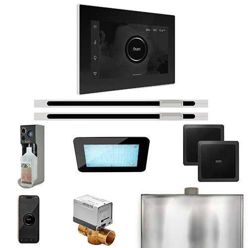 Mr. Steam Residential XDream Steam Shower Max Linear Control Package White
