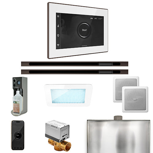 Mr. Steam Residential XDream Steam Shower Max Linear Control Package Oil Rubbed Bronze
