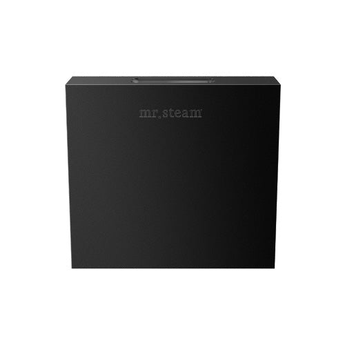 Mr. Steam Round Aroma Designer Finish SteamHead Matte Black
