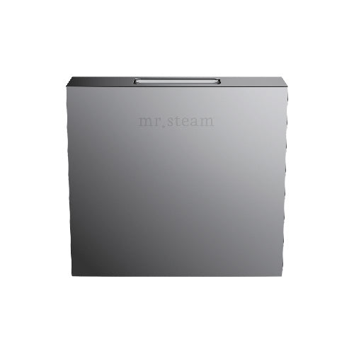 Mr. Steam Square Aroma Designer Finish SteamHead Brilliant Black
