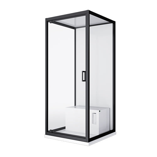 Mr. Steam SteamPod Freestanding Personal Steam Room Side