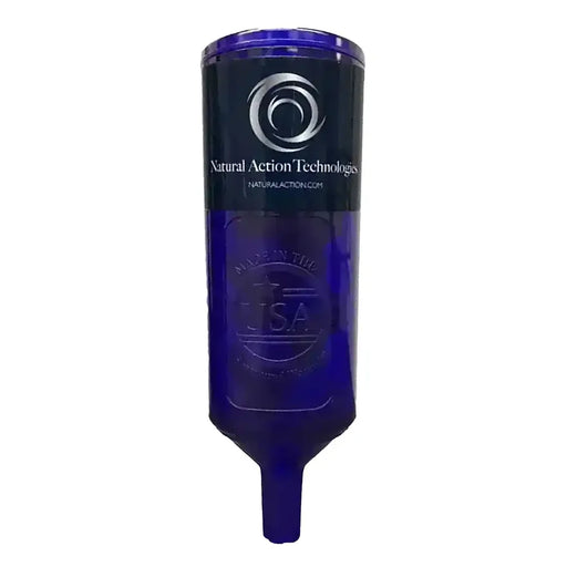 Natural Action Cobalt Blue Portable Water Revitalizer upsidedown