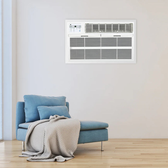 Perfect Aire 10000 BTU 115V High-Efficiency Through-the-Wall Air Conditioner with Remote Control Attached