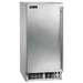 Perlick 15 Inch ADA Compliant Series Clear Ice Maker Indoor/Outdoor Stainless Steel Solid Door with Integrated Pump Main
