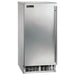 Perlick 15 Inch Signature Series Clear Ice Maker Indoor/Outdoor Stainless Steel Solid Door with Integrated Pump Main