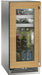 Perlick 15 Inch Signature Series Outdoor Undercounter Beverage Center Panel Ready Glass Door Brown