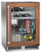 Perlick 24 Inch ADA Compliant Series Indoor Undercounter Beverage Center Panel Ready Glass Door Brown