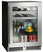 Perlick 24 Inch ADA Compliant Series Indoor Undercounter Beverage Center Stainless Steel Glass Door Main
