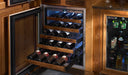 Perlick 24 Inch ADA Compliant Series Indoor Undercounter Single Zone Wine Reserve Panel Ready Glass Door Installed