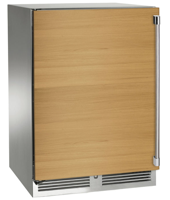 Perlick 24 Inch Signature Series 18" Shallow Depth Outdoor Undercounter Refrigerator Panel Ready Solid Door Main