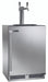 Perlick 24 Inch Signature Series Indoor Undercounter Beer Dispenser Two Tap Stainless Steel Solid Door Main