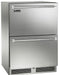 Perlick 24 Inch Signature Series Undercounter Outdoor Marine Grade Dua Zone Freezer/Refrigerator Stainless Steel Drawers Main