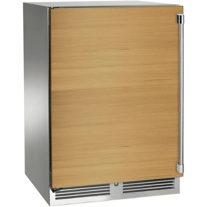 Perlick 24 Inch Signature Series Undercounter Outdoor Marine Grade Freezer Panel Ready Solid Door Main