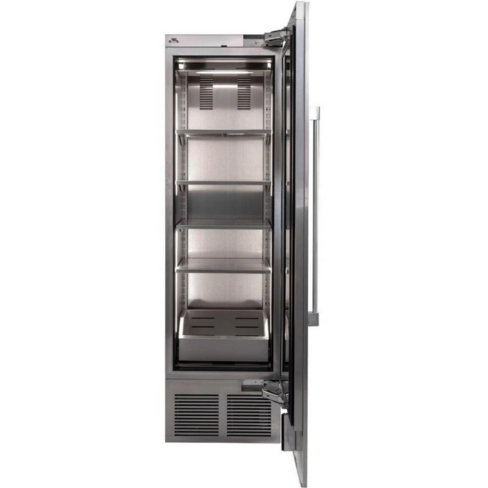 Perlick 24 Inch Single Zone Column Beverage Glass Overlay Ready Open