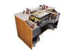 Perlick 70 Inch Signature Series Limited Edition Tobin Ellis Mobile Bar with Two Drainboards w/ Drinks