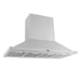 Proline 24 Inch PLFI 520 Island 600 CFM Stainless Steel Range Hood Side