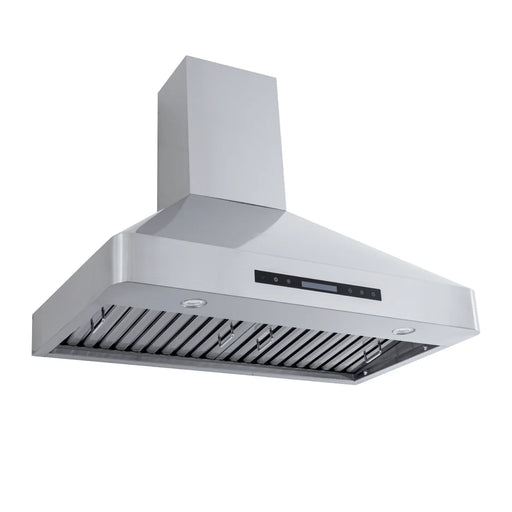 Proline 30 Inch PLJW 130 Wall Mounted 900 CFM Stainless Steel Range Hood Side
