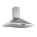 Proline 30 Inch PLSW 520 Wall Mounted 550 CFM Stainless Steel Range Hood Side