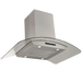 Proline 30 Inch PLSW 543 Wall Mounted 550 CFM Stainless Steel Range Hood Side