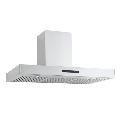 Proline 30 Inch PLSW 755F Wall Mounted 550 CFM Stainless Steel Range Hood Side