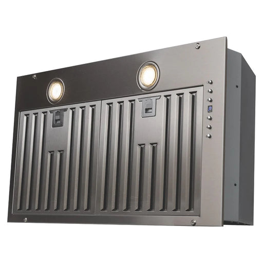 Proline 34 Inch PLFL UMOD 600 CFM Stainless Steel Range Hood Insert Side