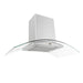 Proline 36 Inch PLFI 544 Island 600 CFM Stainless Steel Range Hood Side