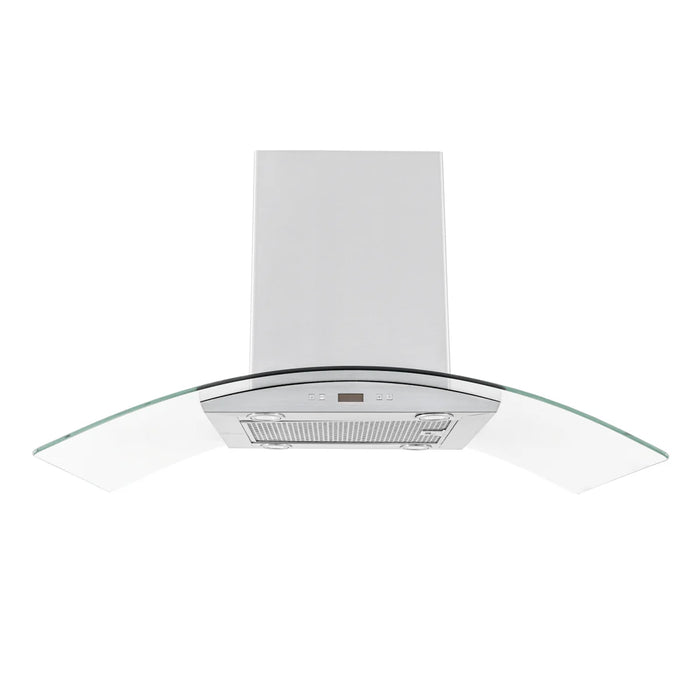 Proline 36 Inch PLFI 544 Island 600 CFM Stainless Steel Range Hood Main