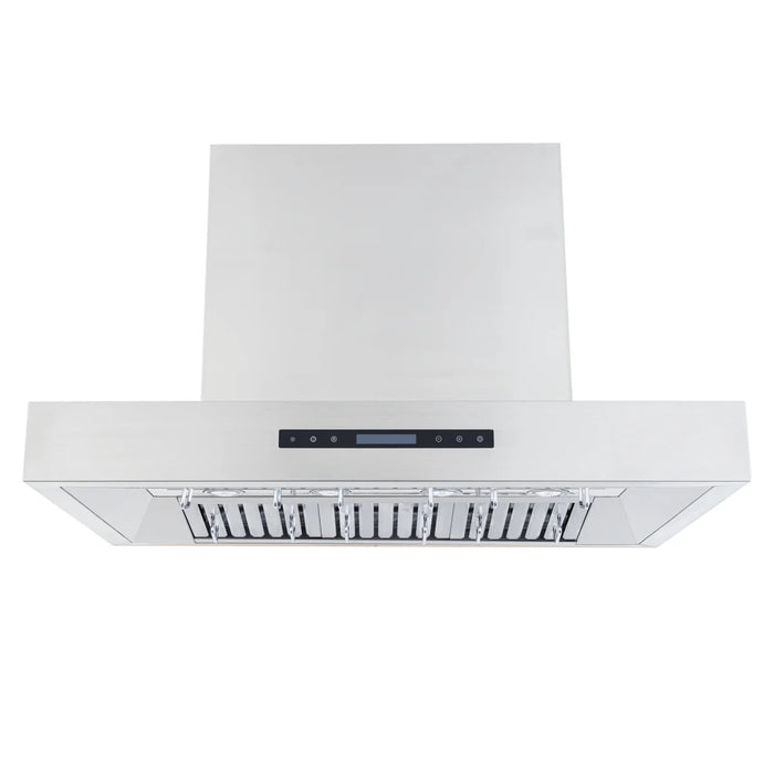 Proline 36 Inch PLFI 755 Island 1100 CFM Stainless Steel Range Hood Main