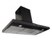 Proline 36 Inch PLFW 520 Wall Mounted 600 CFM Stainless Steel Range Hood Black Side