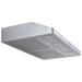 Proline 36 Inch PLJW 185 Slim Undercabinet 600 CFM Black Stainless Range Hood Side
