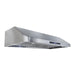 Proline 36 Inch PLSW 115 Undercabinet 600 CFM Stainless Steel Range Hood Side