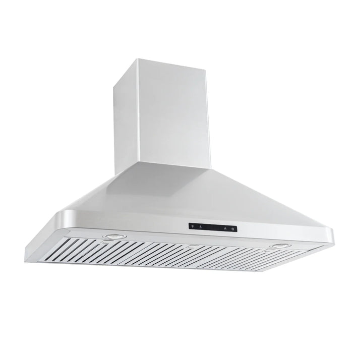 Proline 36 Inch PLSW 129R Wall Mounted 550 CFM Stainless Steel Range Hood Main
