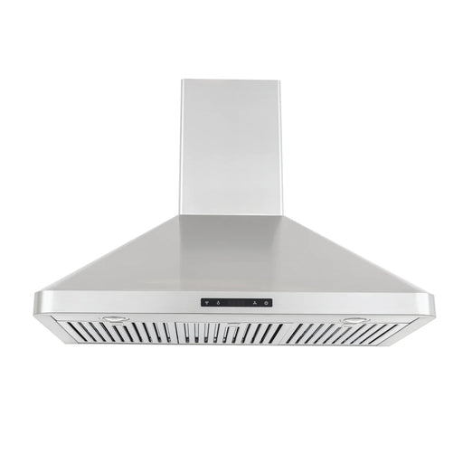 Proline 36 Inch PLSW 129R Wall Mounted 550 CFM Stainless Steel Range Hood Main