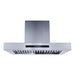Proline 36 Inch PLSW 755FSCU Wall Mounted 550 CFM Stainless Steel Range Hood Main
