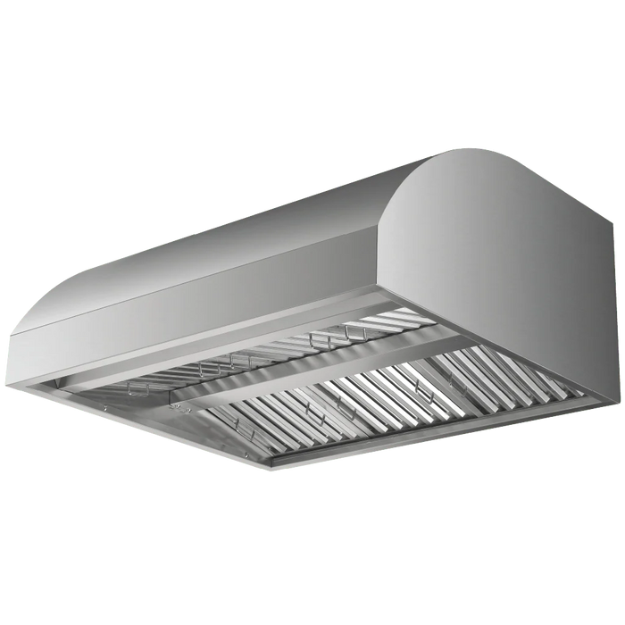 Proline 42 Inch BBQ Pro Undercabinet 2000 CFM Stainless Steel Range Hood Side