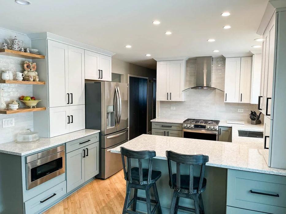 Proline 42 Inch PLFW 544 Wall Mounted 600 CFM Stainless Steel Range Hood Installed