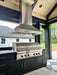 Proline 42 Inch ProV Island Variable CFM Stainless Steel Range Hood Installed
