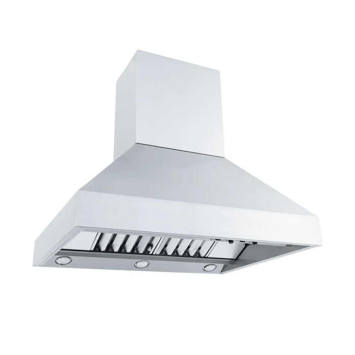 Proline 42 Inch ProV Island Variable CFM Stainless Steel Range Hood Side