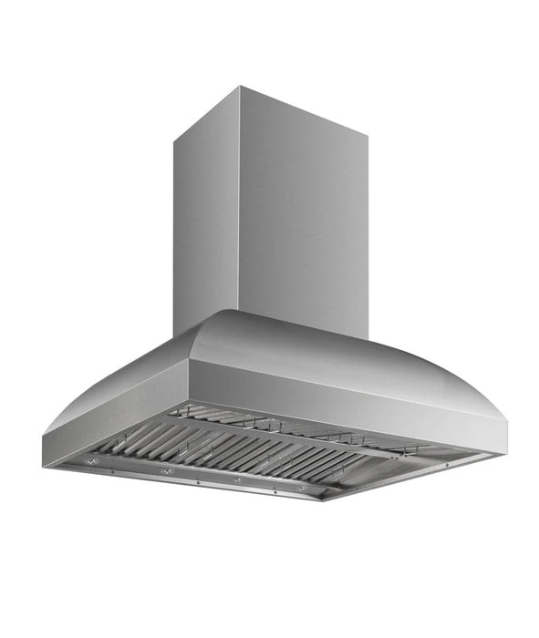 Proline 48 Inch BBQ Pro Island 2000 CFM Stainless Steel Range Hood Side