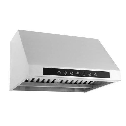 Proline 48 Inch PLJW 102 Undercabinet 1000 CFM Stainless Steel Range Hood Side
