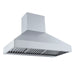 Proline 54 Inch PLJW 104 Wall Mounted 1200 CFM Stainless Steel Range Hood Side