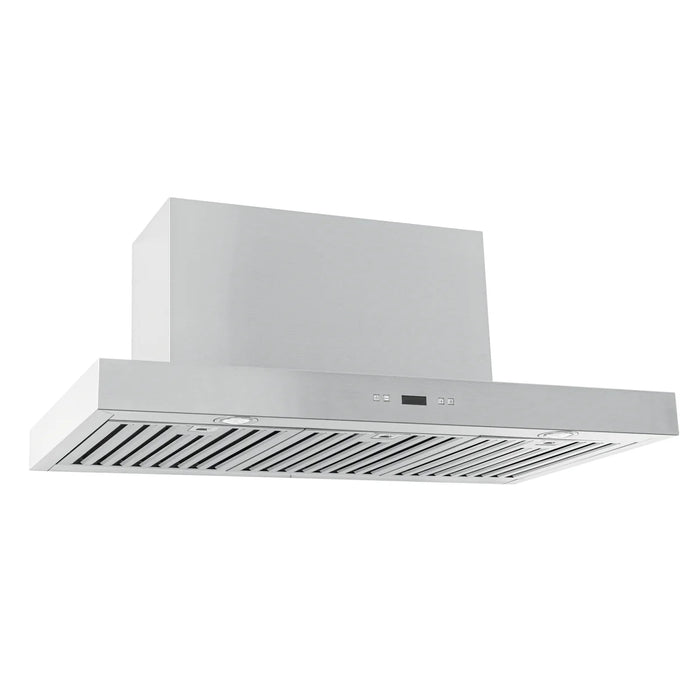 Proline 60 Inch PLFW 750 Wall Mounted 1100 CFM Stainless Steel Range Hood Side