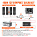 Rich Solar 400W Slim Kit Wiring