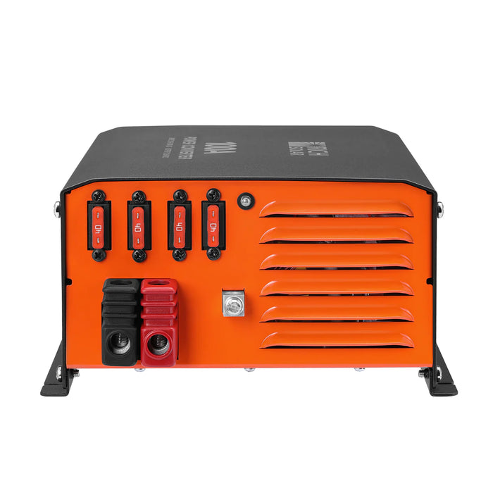 Rich Solar 100 Amp Power Converter | 100A 120V Battery Charger | Overload, Overheat, Reverse Polarity Protection | Plug and Play Switch